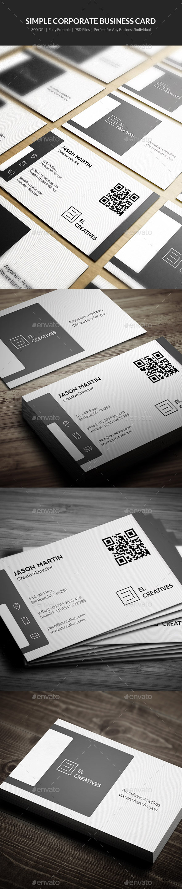 GraphicRiver Simple Corporate Business Card 39 11958765 GraphicRiver Simple Corporate Business Card 39 11958765