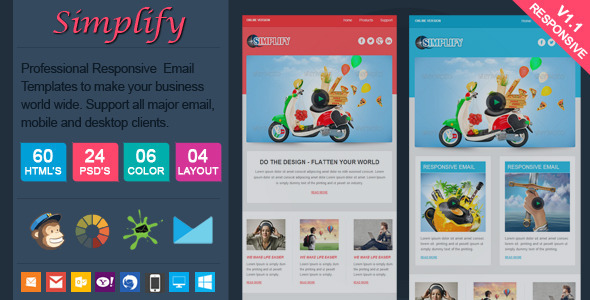 Simplify - Professional Responsive Email Template