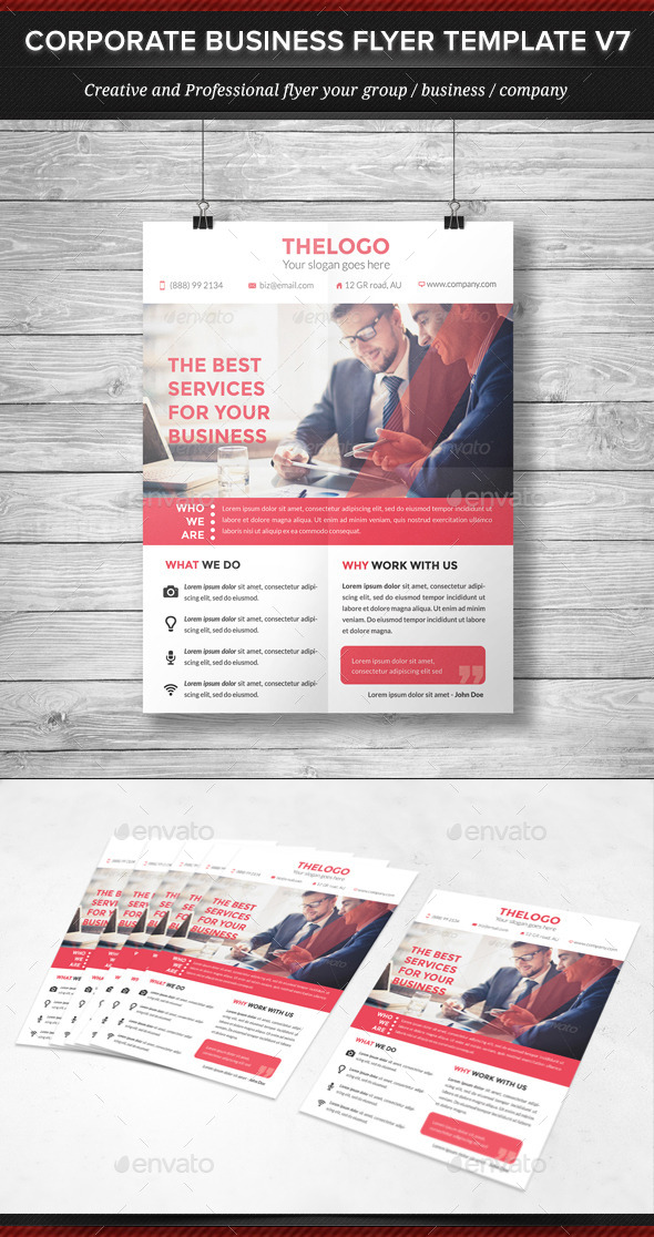 GraphicRiver Corporate Business Flyer Template V7 11959549 GraphicRiver Corporate Business Flyer Template V7 11959549