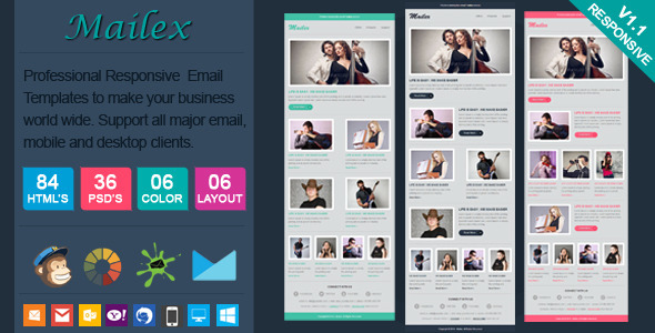 Mailex - Professional Responsive Email Template