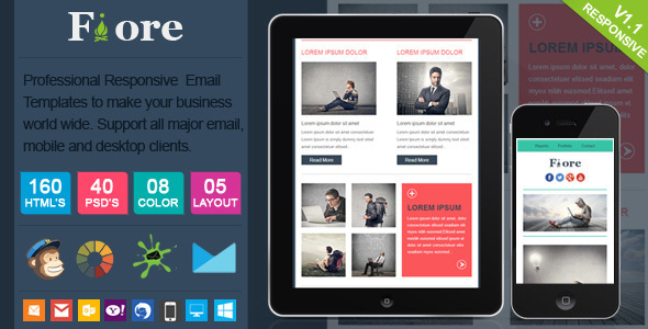 Fiore - Responsive Email Template