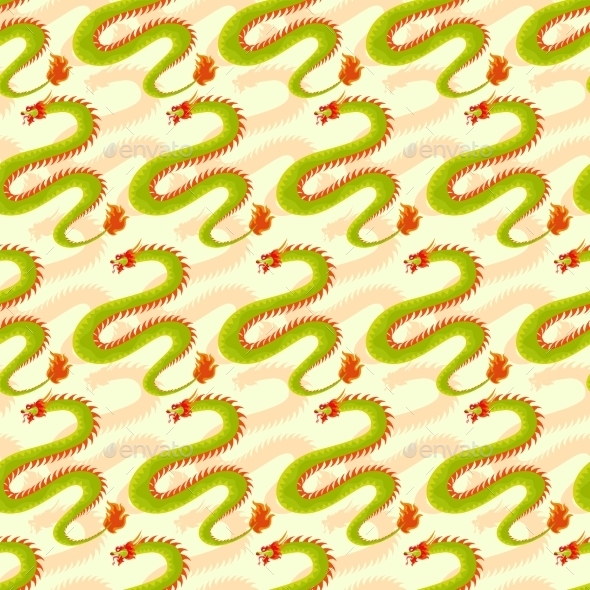 GraphicRiver Dragon Color Seamless Pattern Flat Design 11963658 GraphicRiver Dragon Color Seamless Pattern Flat Design 11963658