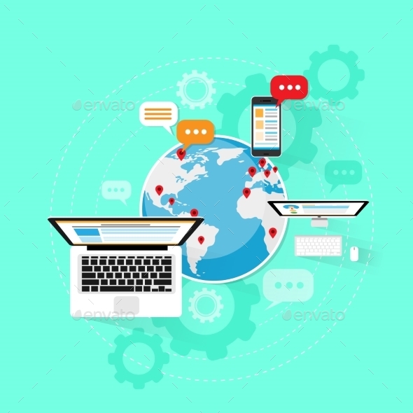 GraphicRiver Computer Device Internet Network Connection Laptop 11965026 GraphicRiver Computer Device Internet Network Connection Laptop 11965026