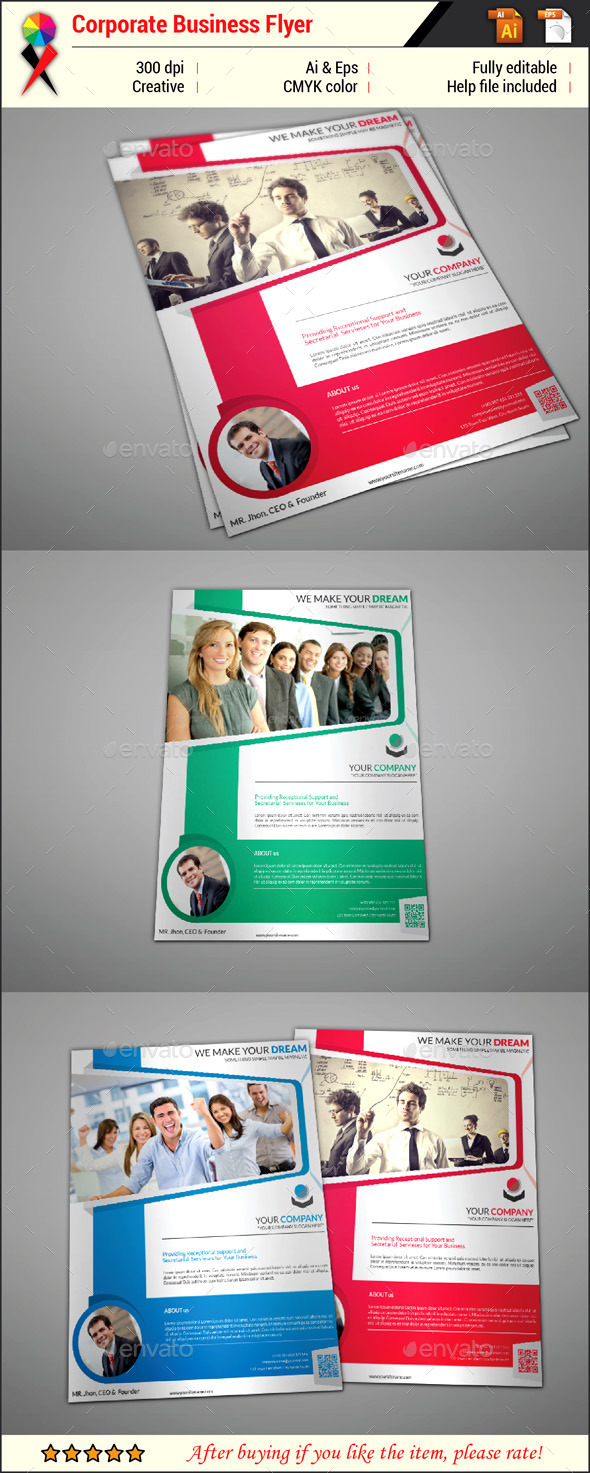 GraphicRiver Creative Corporate Business Flyer 11965037 GraphicRiver Creative Corporate Business Flyer 11965037