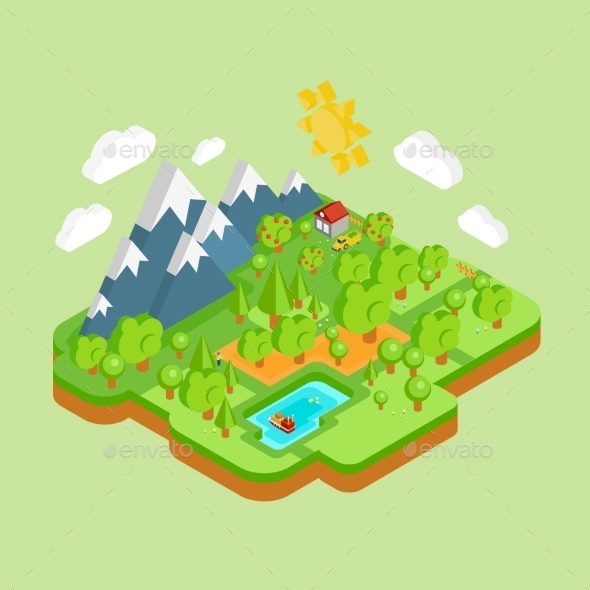 GraphicRiver Environment Friendly Natural Landscape 11968612 GraphicRiver Environment Friendly Natural Landscape 11968612