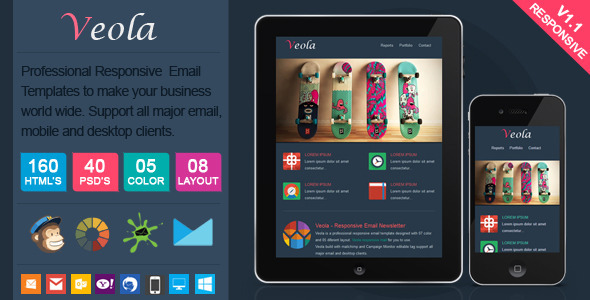 Veola - Responsive Email Template
