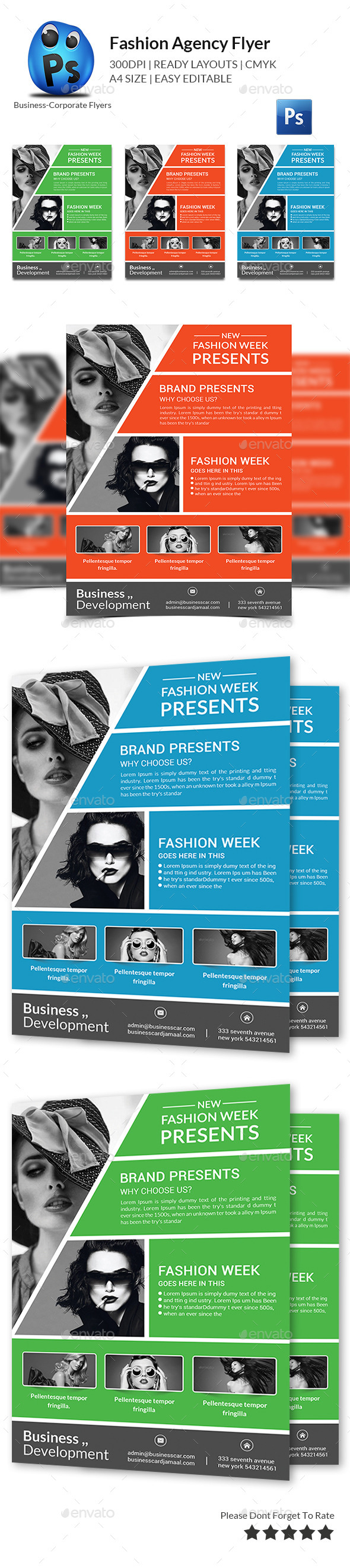 GraphicRiver Fashion Agency Flyer Print Templates 11974100 GraphicRiver Fashion Agency Flyer Print Templates 11974100