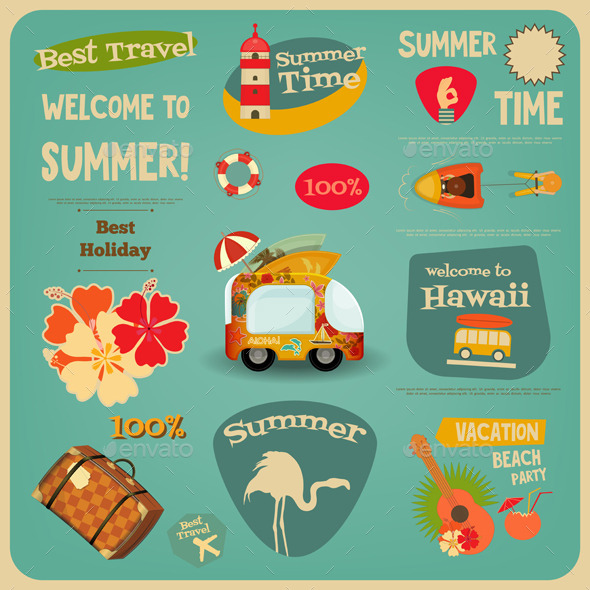 GraphicRiver Summer Travel Card 11974419 GraphicRiver Summer Travel Card 11974419
