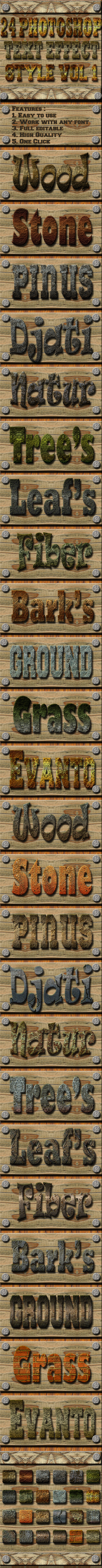 GraphicRiver 24 Photoshop Text Effect Style Vol 1 11977683 GraphicRiver 24 Photoshop Text Effect Style Vol 1 11977683