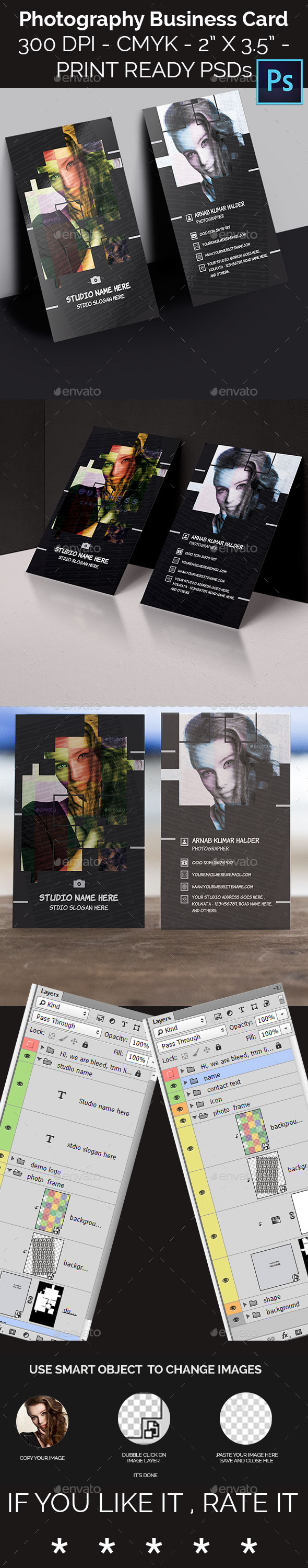 GraphicRiver Photography Business Card 11977545 GraphicRiver Photography Business Card 11977545