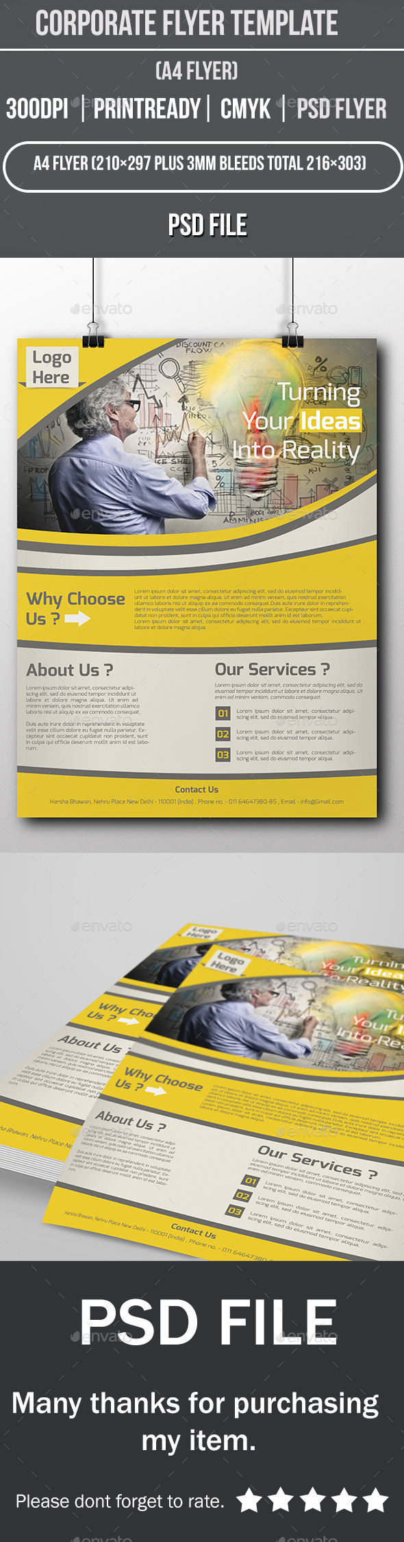 GraphicRiver Corporate Flyer Template 11980017 GraphicRiver Corporate Flyer Template 11980017