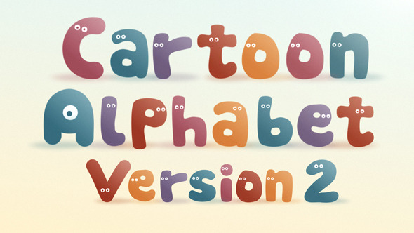 Cartoon Alphabet II Cartoon Alphabet II