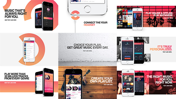 Music App Promo By Rigsmotion 