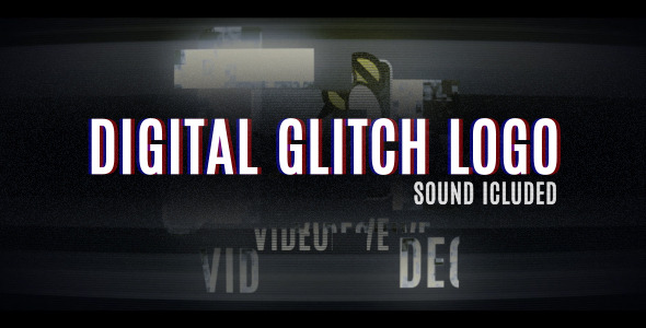 Digital Glitch Logo 11996035 - shareDAE