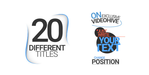 20 Different Titles 20 Different Titles