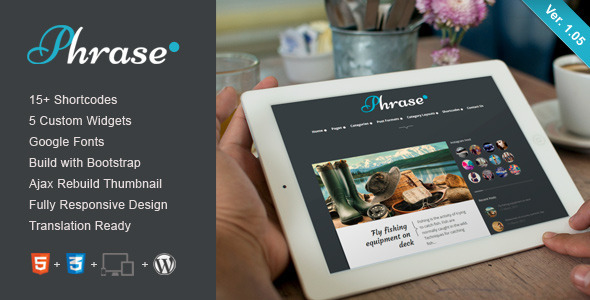 Phrase - Responsive WordPress Blog Theme