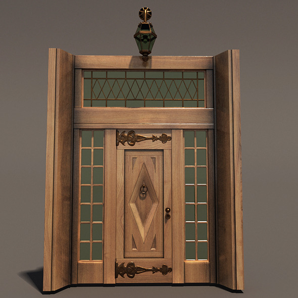 3DOcean Ornament Wood Door Hi Detail 12007056 3DOcean Ornament Wood Door Hi Detail 12007056