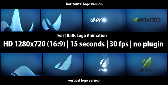 Twist Balls Logo Animation Twist Balls Logo Animation