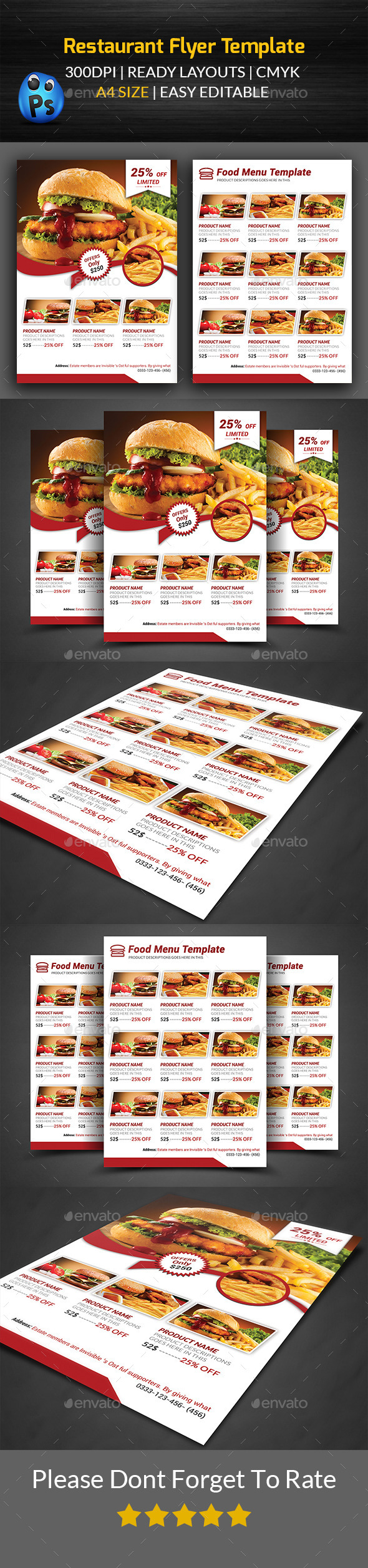 Restaurant Flyer Template