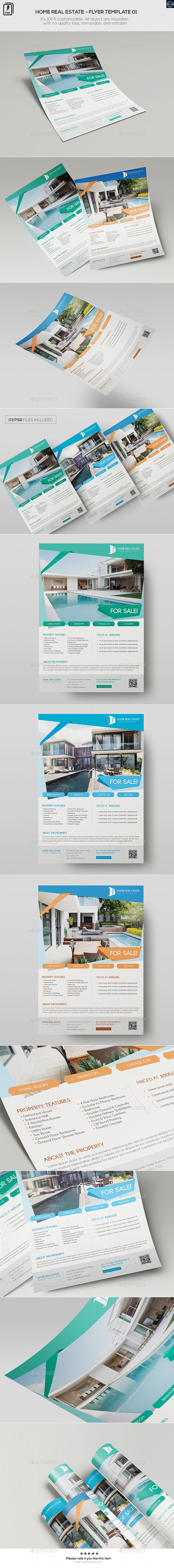 Home Real Estate - Flyer Template 01