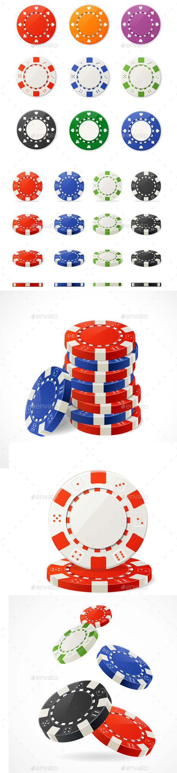 Poker Chips Set