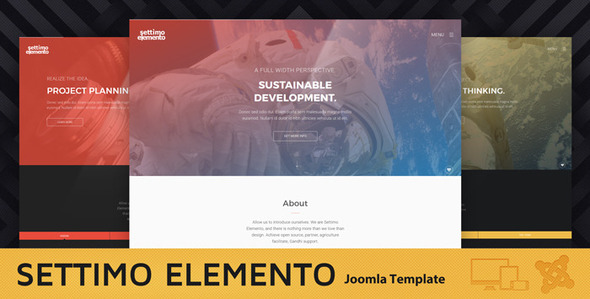 Settimo Elemento - Multi-Purpose Joomla Theme