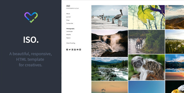 ISO - Responsive, Creative HTML Template