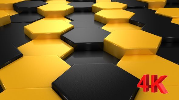 Yellow and Black Blocks Animation Yellow and Black Blocks Animation