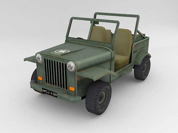 3DOcean Army Jeep 12055634 3DOcean Army Jeep 12055634
