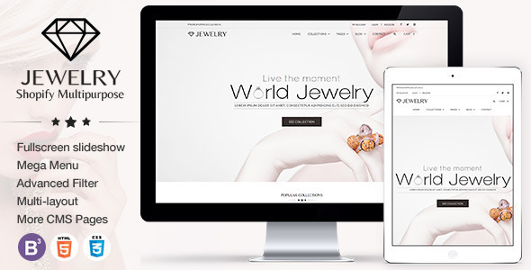 Jewelry Responsive Shopify Theme