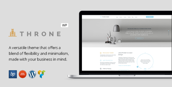 Throne - Responsive Business WordPress Theme