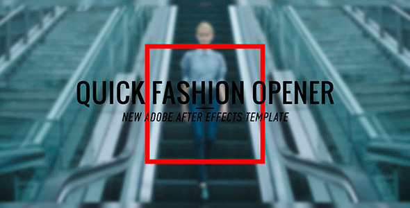 Fashion Promo Opener