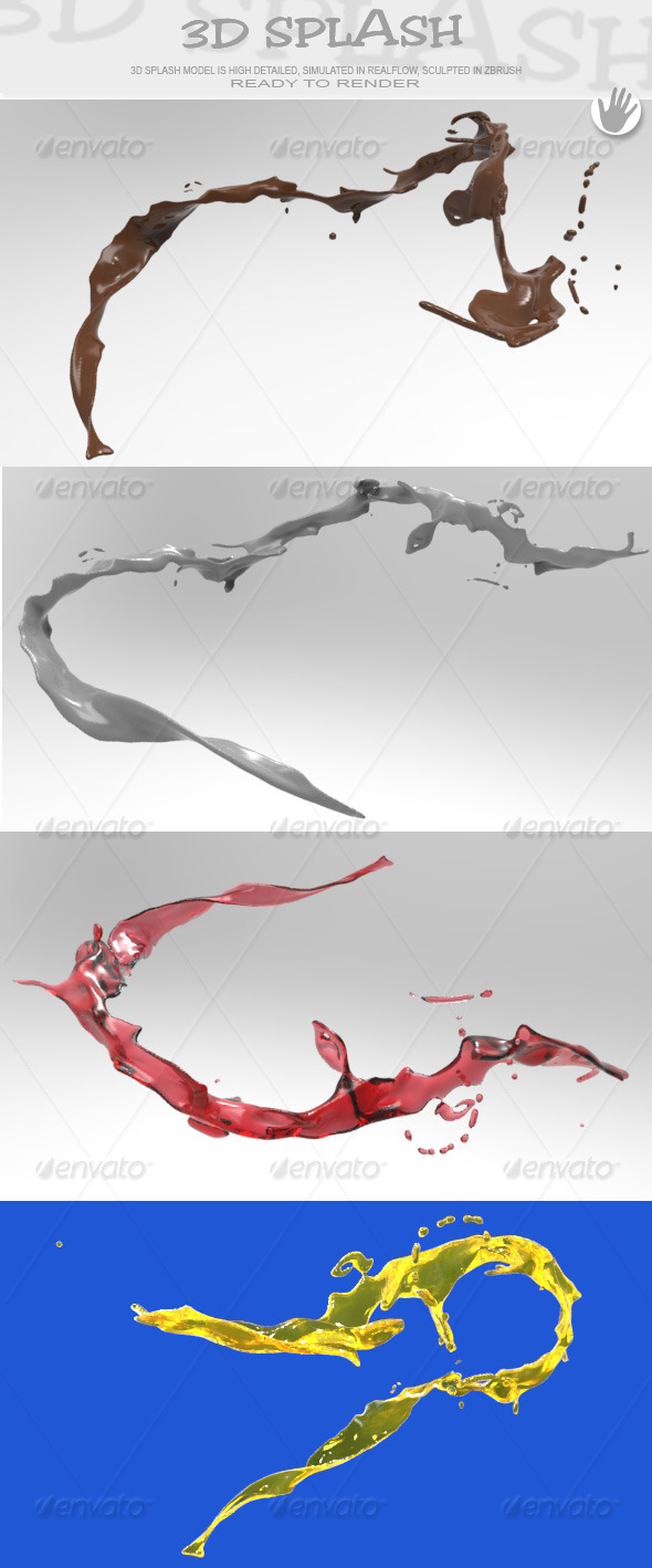 3DOcean HD Abstract Water Paint Liquid Splash 26 12075341 3DOcean HD Abstract Water Paint Liquid Splash 26 12075341