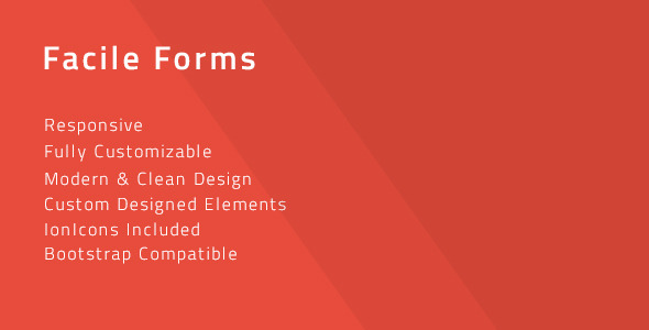 CodeCanyon Facile Forms Multipurpose Modern CSS Forms 12045097 CodeCanyon Facile Forms Multipurpose Modern CSS Forms 12045097