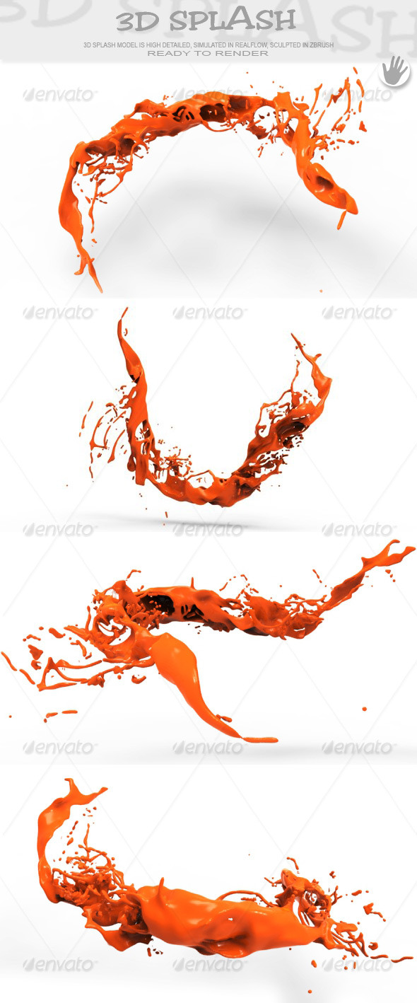 3DOcean HD Abstract Water Paint Liquid Splash 27 12080182 3DOcean HD Abstract Water Paint Liquid Splash 27 12080182