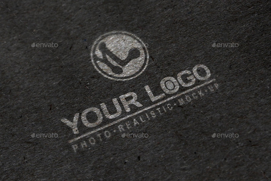 logo mockup envato Vol.2 Photo realistic Logo Mockup perge76 Pack by