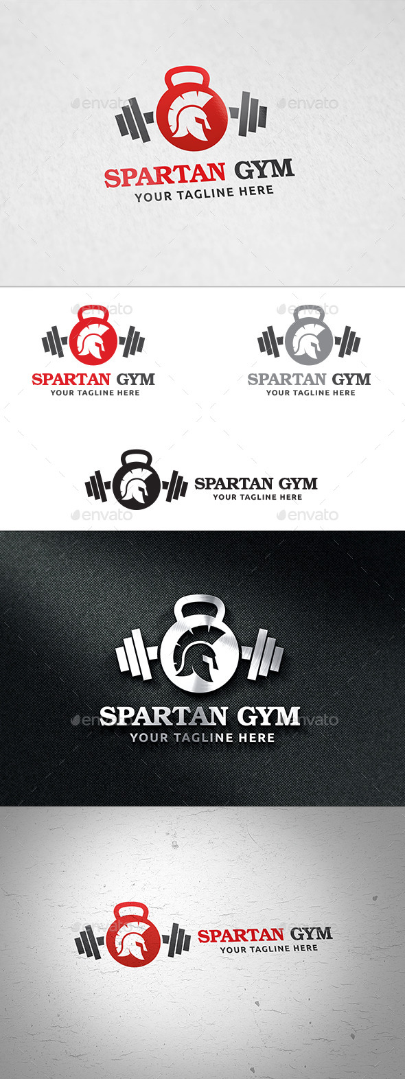 Spartan Gym - Logo Template