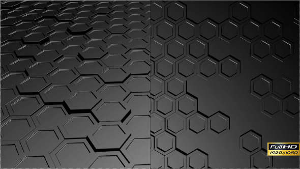 Metallic Hexagons Metallic Hexagons