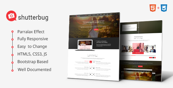 Shutterbug Multipurpose HTML Template