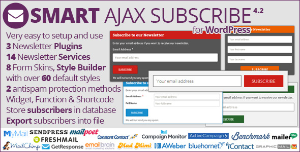 Smart AJAX Subscribe