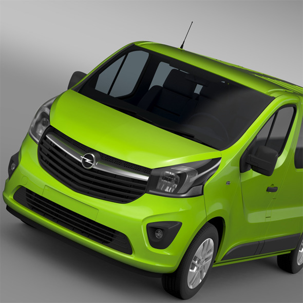 3DOcean Opel Vivaro EcoFlex 2015 12117648 3DOcean Opel Vivaro EcoFlex 2015 12117648