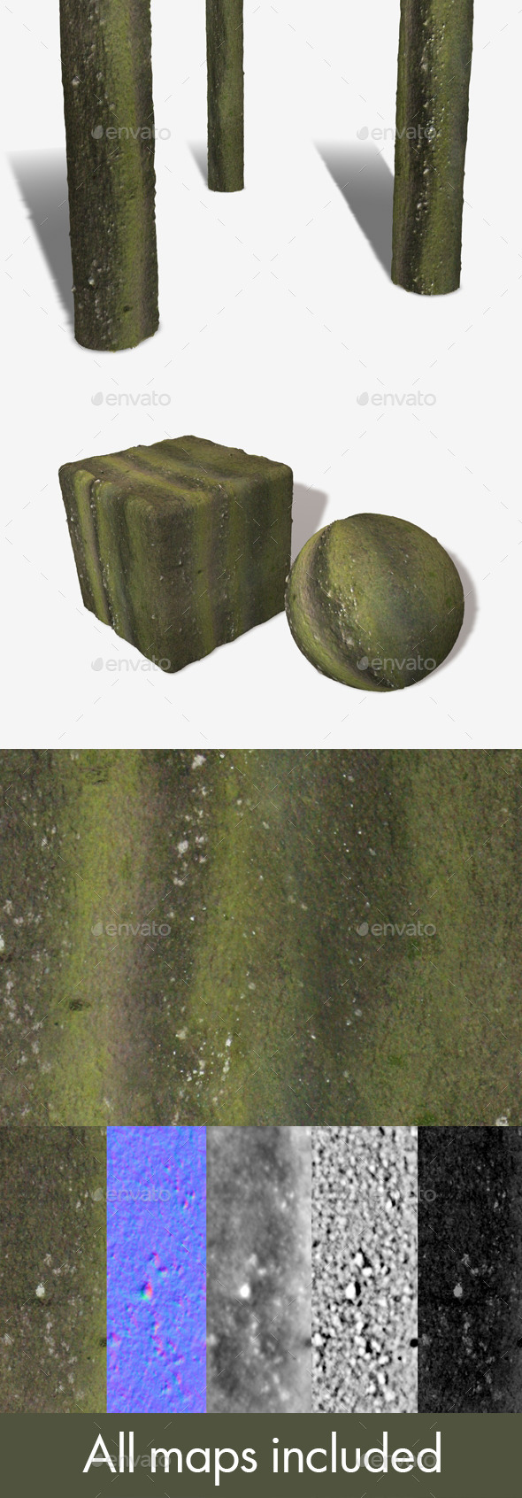 3DOcean Green Bark Seamless Texture 12123813 3DOcean Green Bark Seamless Texture 12123813
