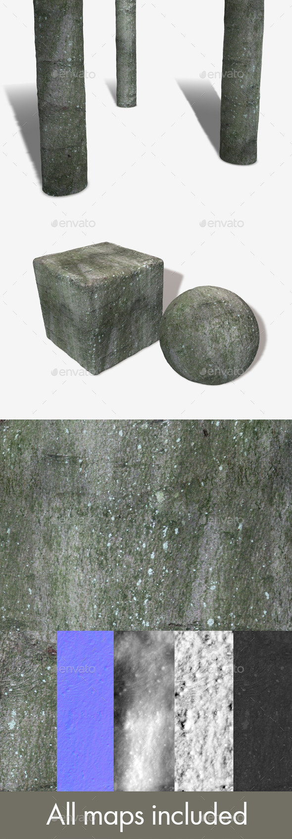 3DOcean Mossy Bark Seamless Texture 12123895 3DOcean Mossy Bark Seamless Texture 12123895