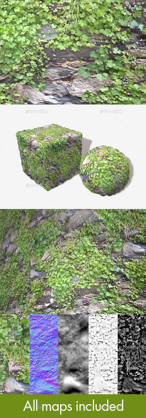 3DOcean Rock Wall Plants Seamless Texture 12124183 3DOcean Rock Wall Plants Seamless Texture 12124183