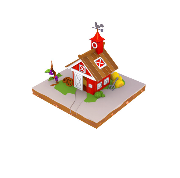 3DOcean Barn Low Poly 12126378 3DOcean Barn Low Poly 12126378