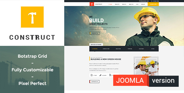 Construct | Building and Construction Template