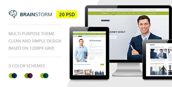 BrainStorm -- Multi-purpose Training PSD Theme