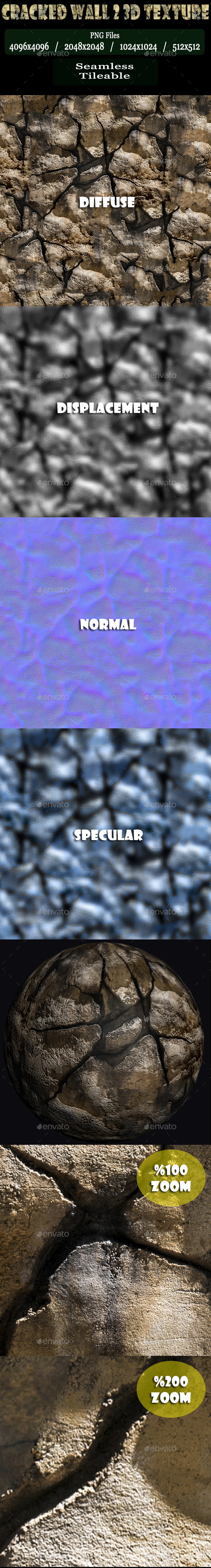 3DOcean Cracked Wall 2 3D Texture 12158035 3DOcean Cracked Wall 2 3D Texture 12158035