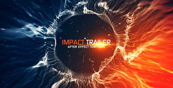 Impact Trailer Titles After Effects Template Videohive 12165625 After Effects Project Files Trailer Template After Effects Project
