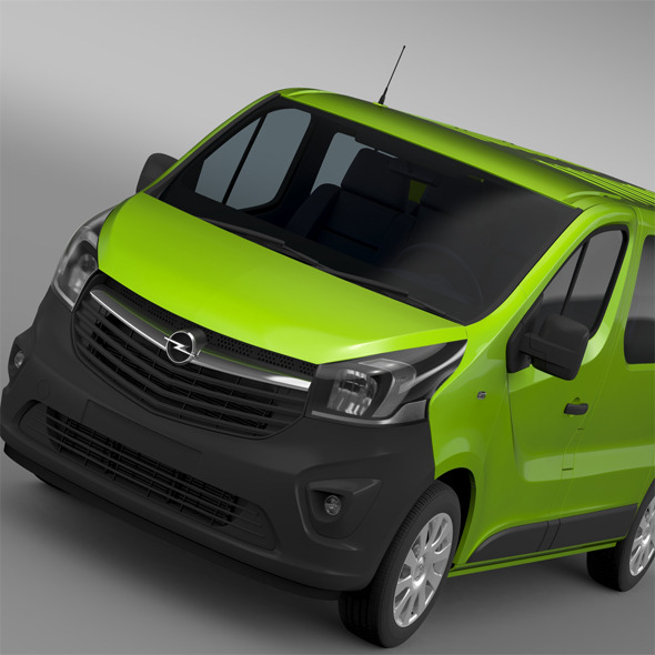 3DOcean Opel Vivaro MultiVan EcoFlex 2015 12166130 3DOcean Opel Vivaro MultiVan EcoFlex 2015 12166130